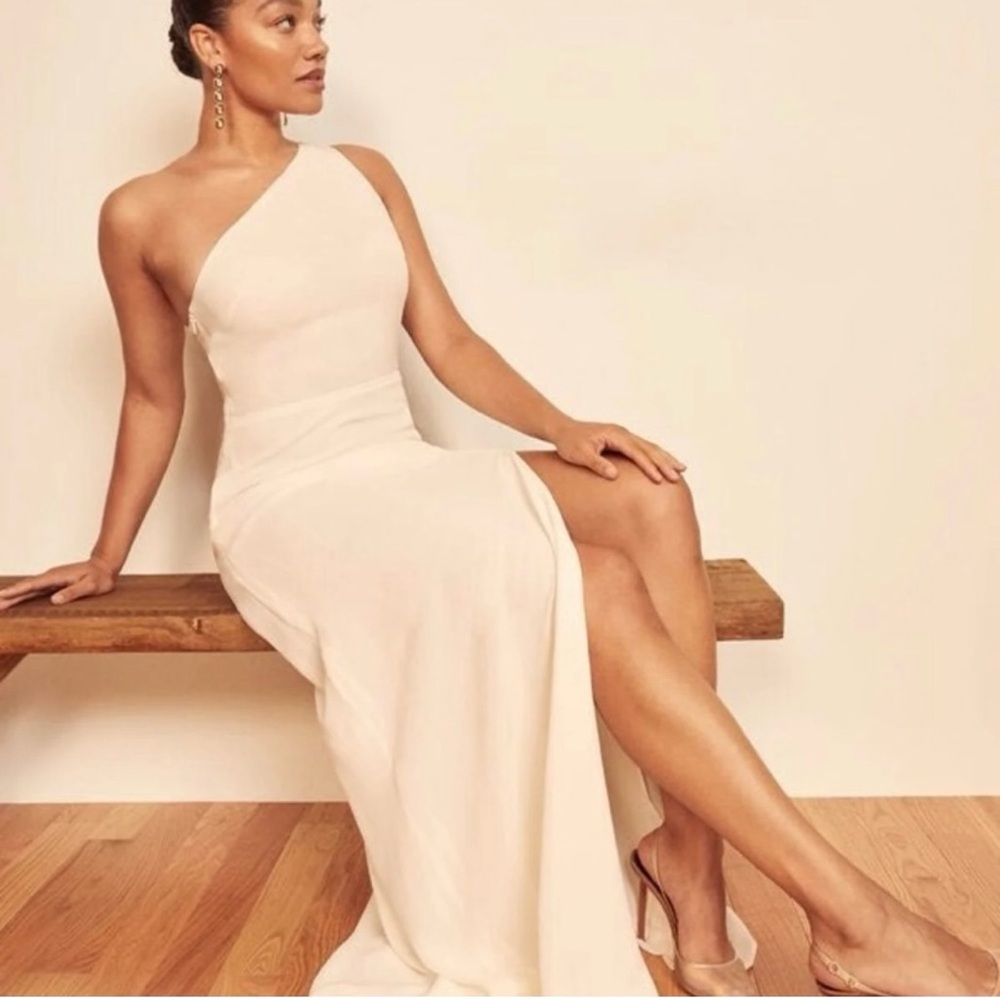 Reformation Evelyn Dress in Ivory Size 0